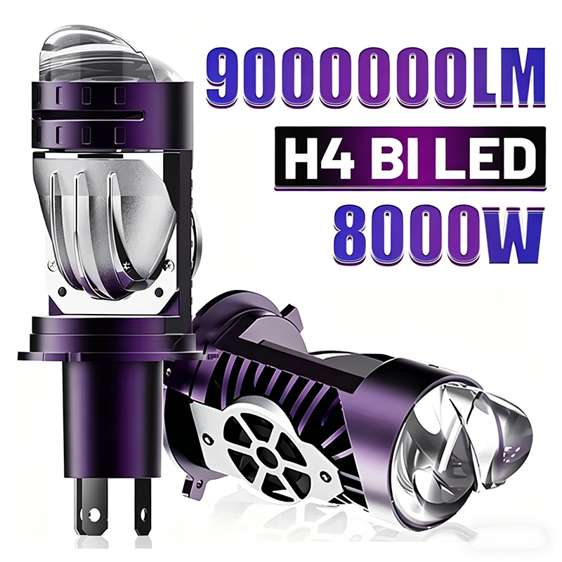 Universal Motorcycle Led Headlight Projector - 8000W H4/9003/HB2 LED 헤드라이트 전구 프로젝터