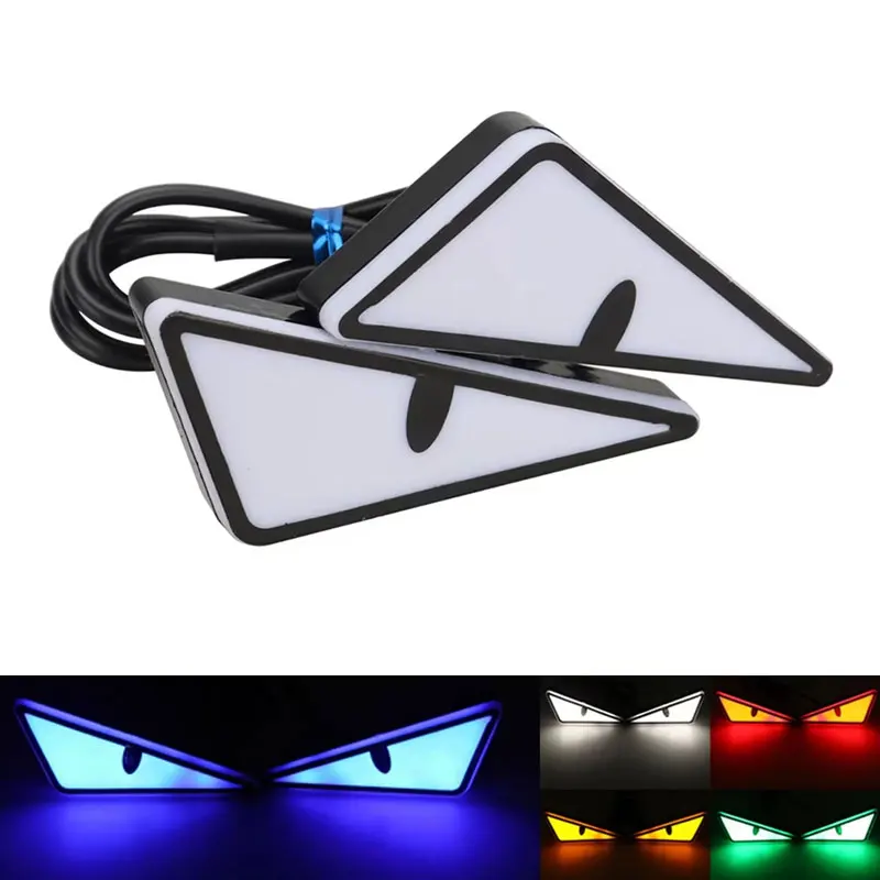 Universal Motorcycle Led Headlight Projector - 유니버설 자동차 LED 데빌 아이즈 라이트