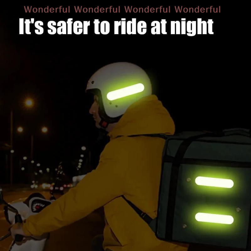 헬멧 반사 스티커 10개, 뛰어난 가시성, 내구성, 오 - Motorcycle Helmets 리뷰 및 가격
