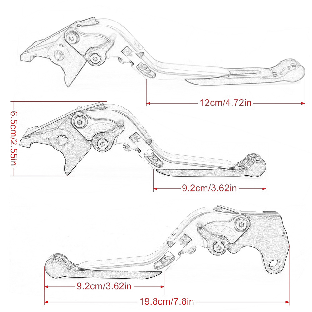 혼다 NC750 NC750 S/X NC750X NC70 - Cnc Aluminum Adjustable Brake Clutch Levers 리뷰 및 가격