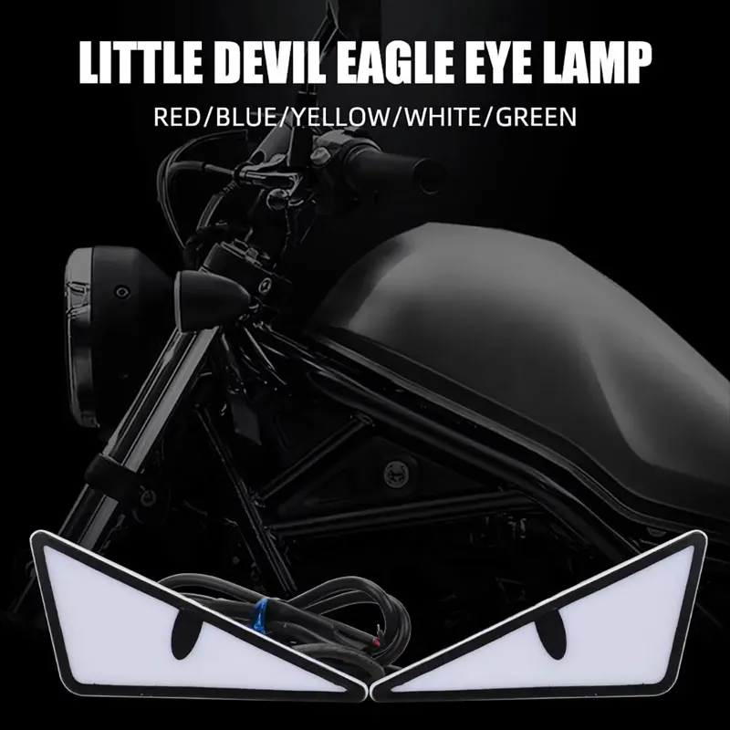 유니버설 자동차 LED 데빌 아이즈 라이트 데몬 아이즈 - Universal Motorcycle Led Headlight Projector 리뷰 및 가격