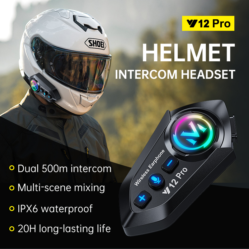 블루투스 5.4 오토바이 헬멧 인터콤 헤드셋 500M  - Full Face Motorcycle Helmet With Bluetooth 리뷰 및 가격